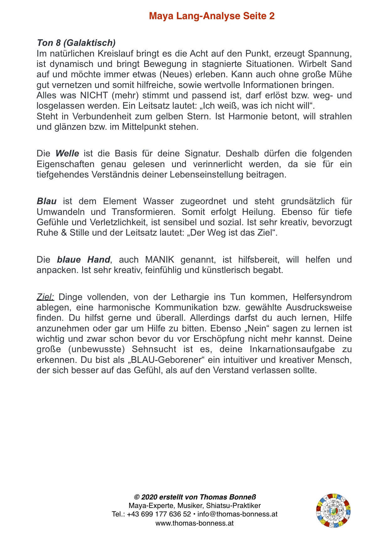 Maya Lang Analyse Muster Bsp Bonness II